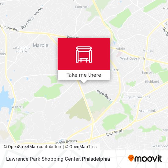 Mapa de Lawrence Park Shopping Center