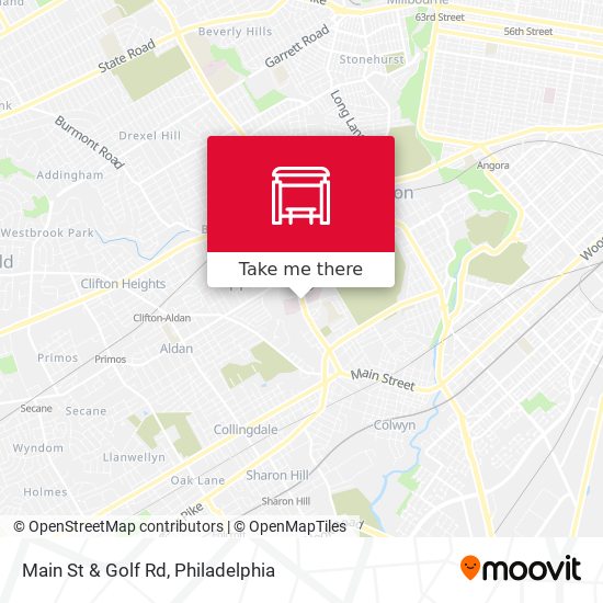 Mapa de Main St & Golf Rd