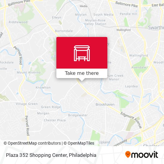 Plaza 352 Shopping Center map