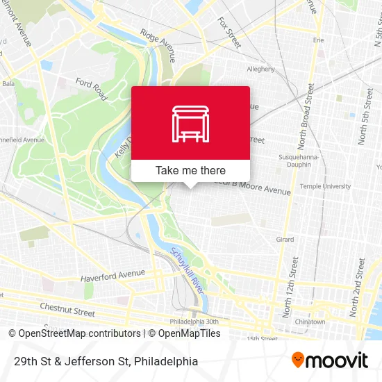 29th St & Jefferson St map