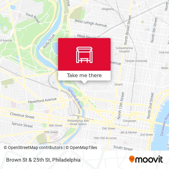 Mapa de Brown St & 25th St