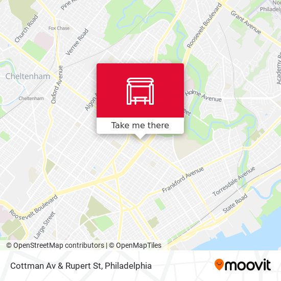 Mapa de Cottman Av & Rupert St