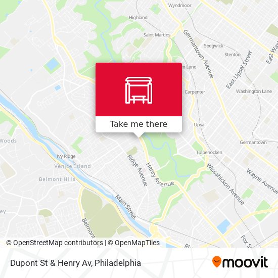 Dupont St & Henry Av map