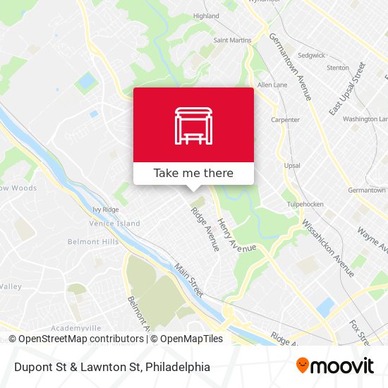 Mapa de Dupont St & Lawnton St
