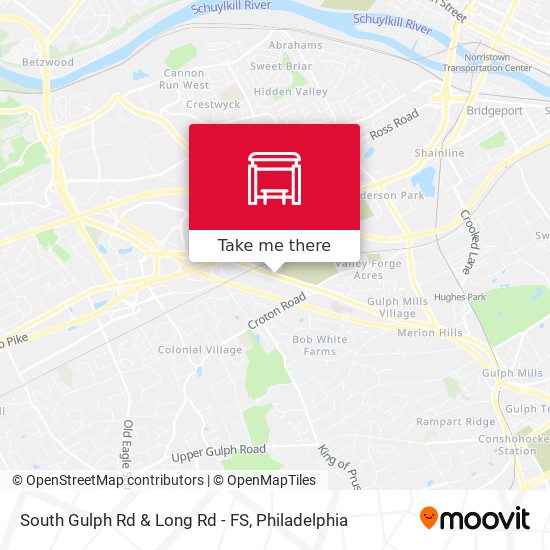 South Gulph Rd & Long Rd - FS map