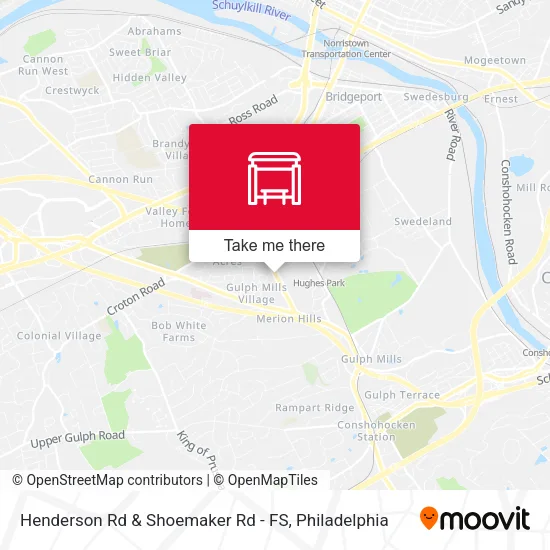 Henderson Rd & Shoemaker Rd - FS map