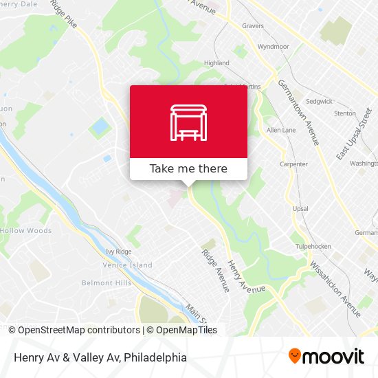 Mapa de Henry Av & Valley Av