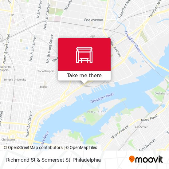 Mapa de Richmond St & Somerset St