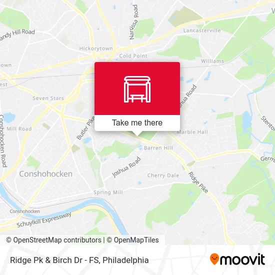 Mapa de Ridge Pk & Birch Dr - FS