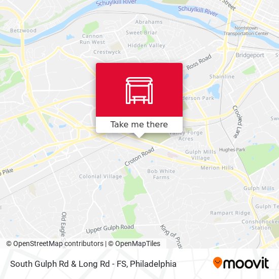 Mapa de South Gulph Rd & Long Rd - FS