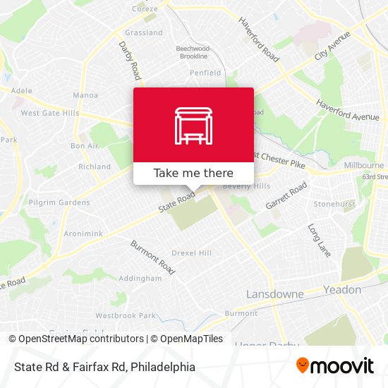 Mapa de State Rd & Fairfax Rd