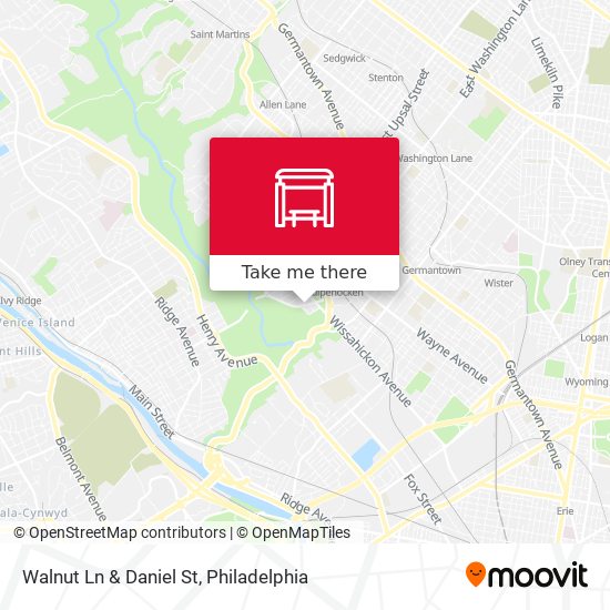 Mapa de Walnut Ln & Daniel St