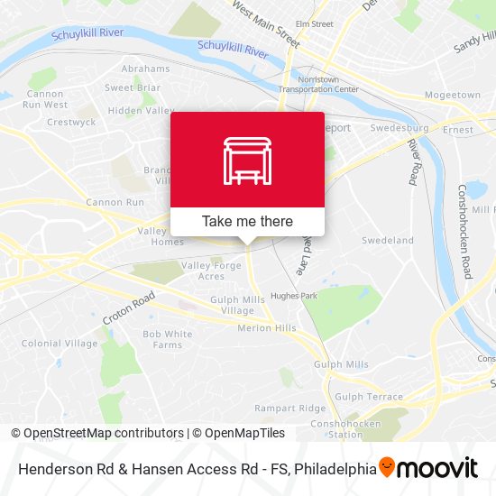Mapa de Henderson Rd & Hansen Access Rd - FS