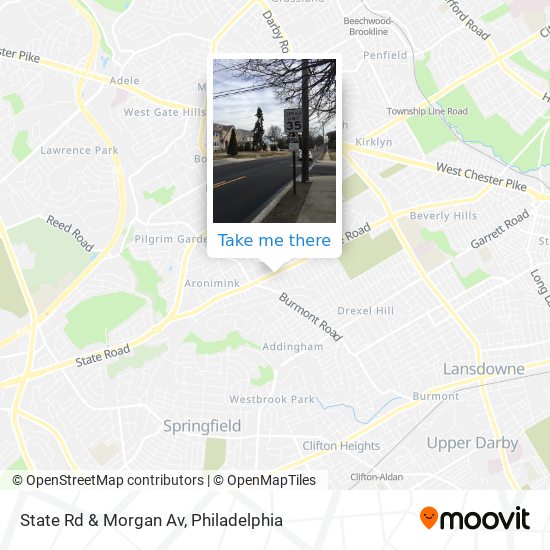 Mapa de State Rd & Morgan Av