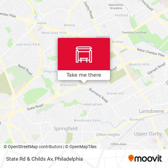 State Rd & Childs Av map