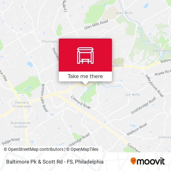 Mapa de Baltimore Pk & Scott Rd - FS