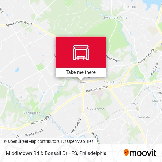 Middletown Rd & Bonsall Dr - FS map