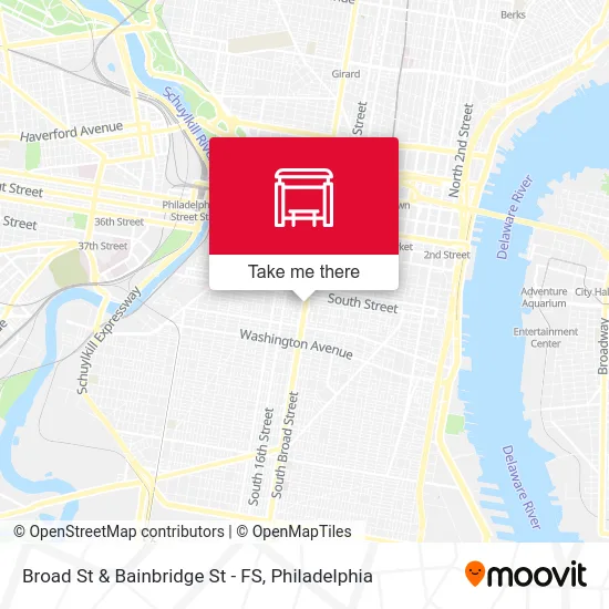 Broad St & Bainbridge St - FS map