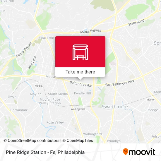 Pine Ridge Station - Fs map