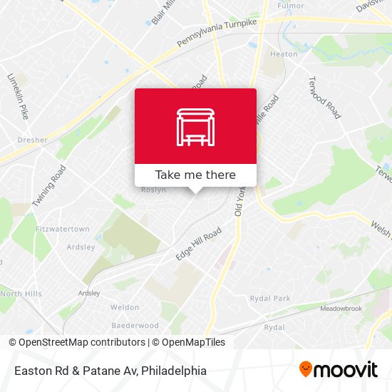 Mapa de Easton Rd & Patane Av