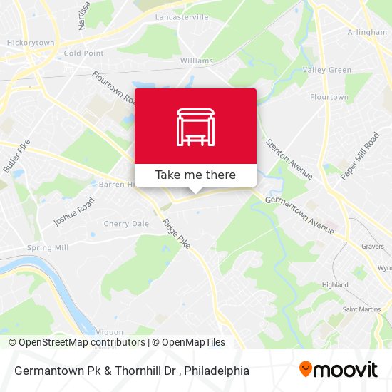 Mapa de Germantown Pk & Thornhill Dr
