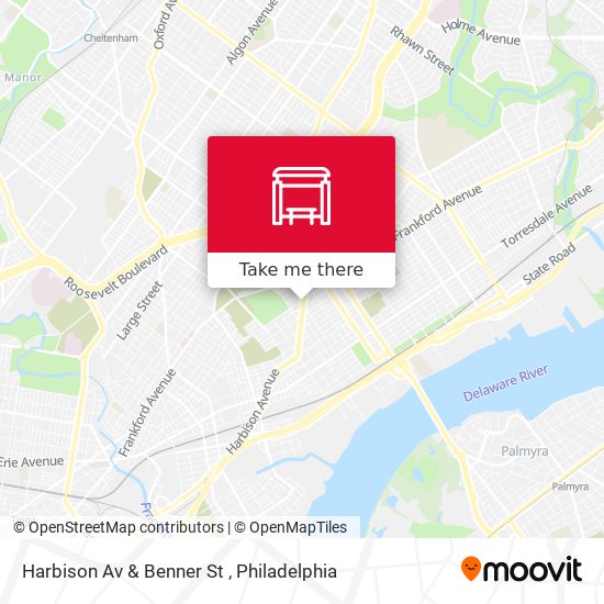 Mapa de Harbison Av & Benner St