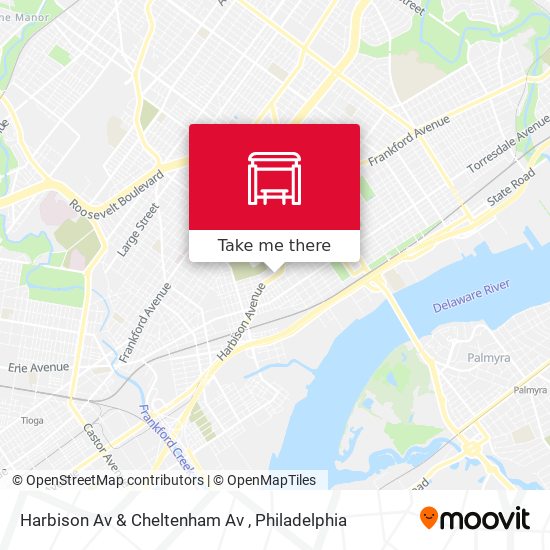 Mapa de Harbison Av & Cheltenham Av