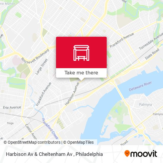 Mapa de Harbison Av & Cheltenham Av