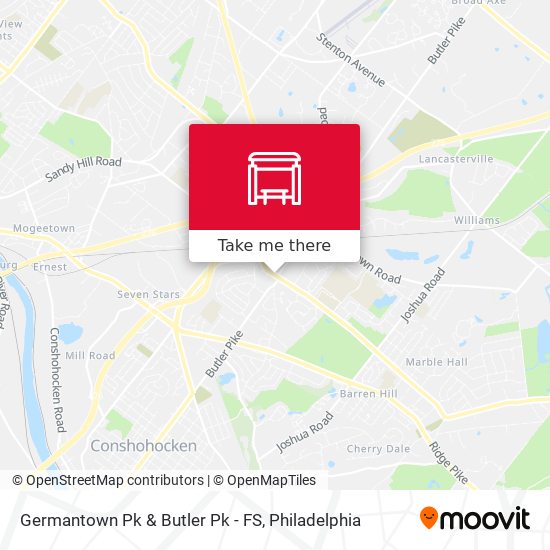 Germantown Pk & Butler Pk - FS map