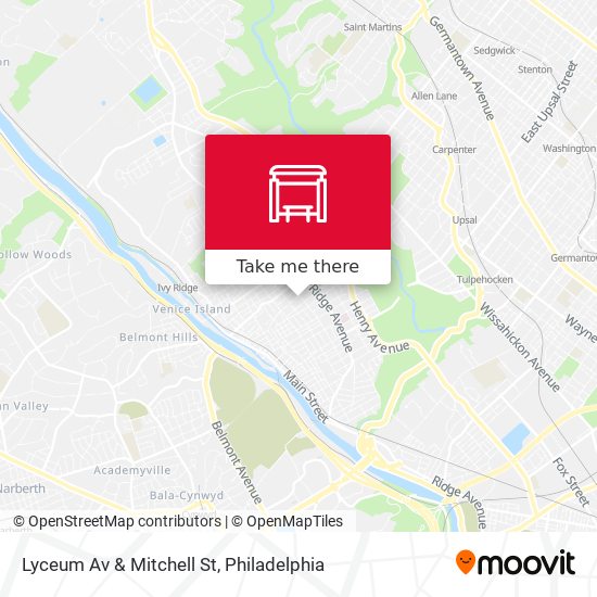 Lyceum Av & Mitchell St map