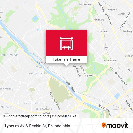 Mapa de Lyceum Av & Pechin St
