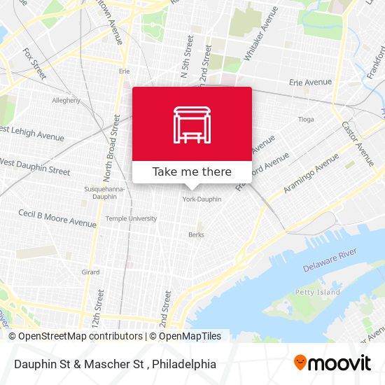Mapa de Dauphin St & Mascher St