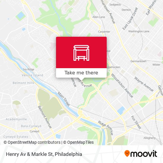 Mapa de Henry Av & Markle St