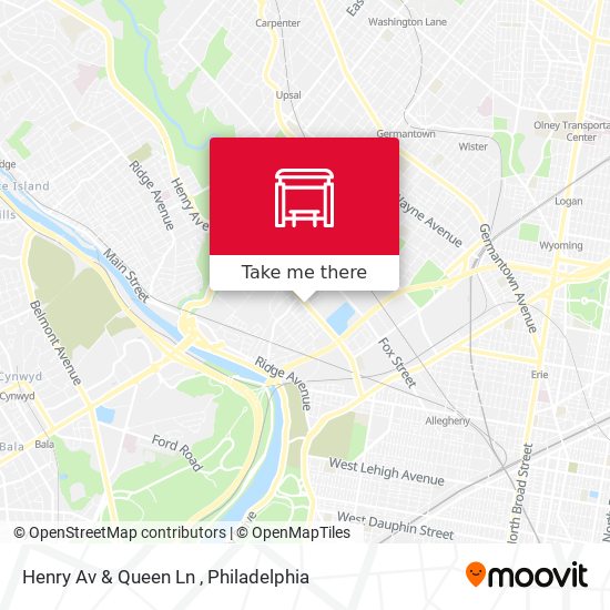 Mapa de Henry Av & Queen Ln