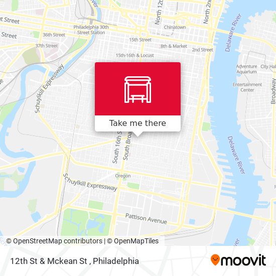 Mapa de 12th St & Mckean St