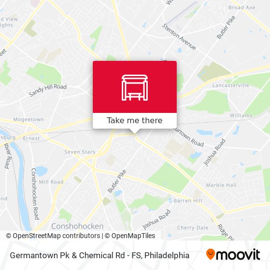 Germantown Pk & Chemical Rd - FS map