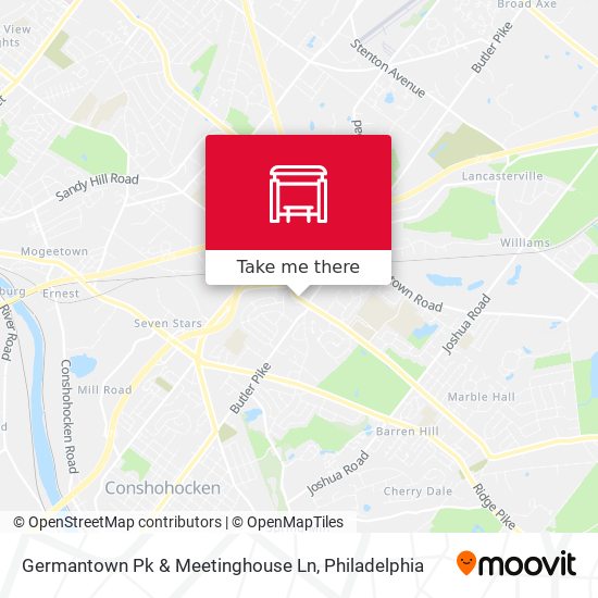 Mapa de Germantown Pk & Meetinghouse Ln