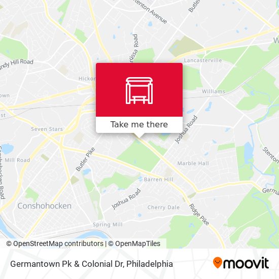 Mapa de Germantown Pk & Colonial Dr