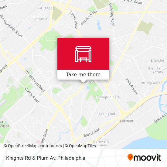 Mapa de Knights Rd & Plum Av