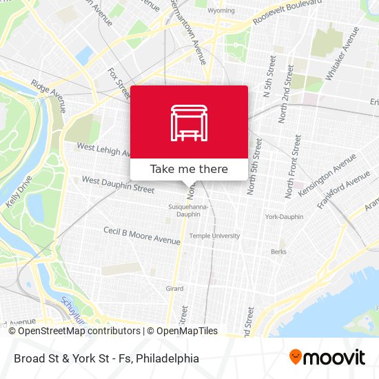 Broad St & York St - Fs map
