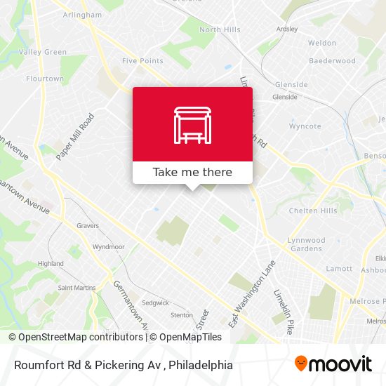 Mapa de Roumfort Rd & Pickering Av
