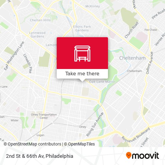 Mapa de 2nd St & 66th Av