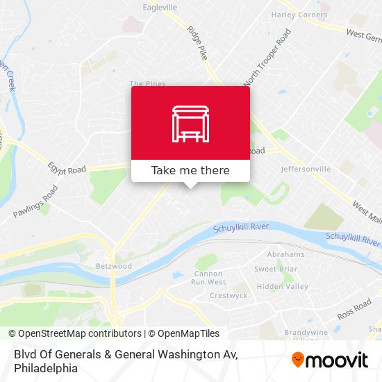 Mapa de Blvd Of Generals & General Washington Av