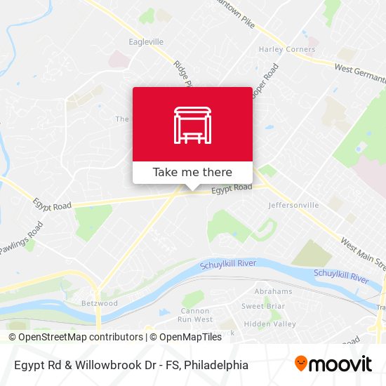 Egypt Rd & Willowbrook Dr - FS map