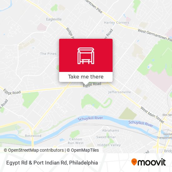 Egypt Rd & Port Indian Rd map