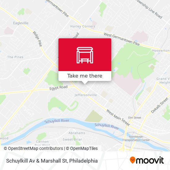 Mapa de Schuylkill Av & Marshall St