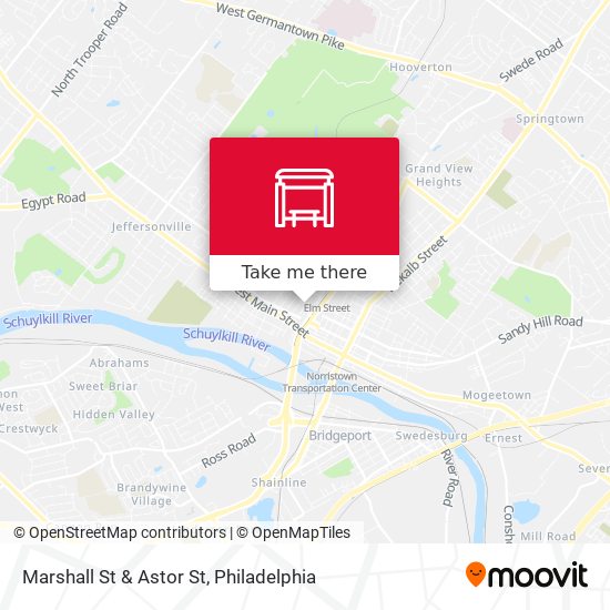 Mapa de Marshall St & Astor St