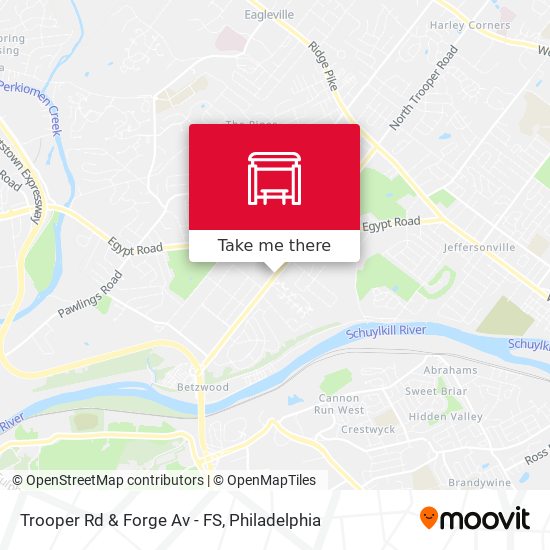 Mapa de Trooper Rd & Forge Av - FS