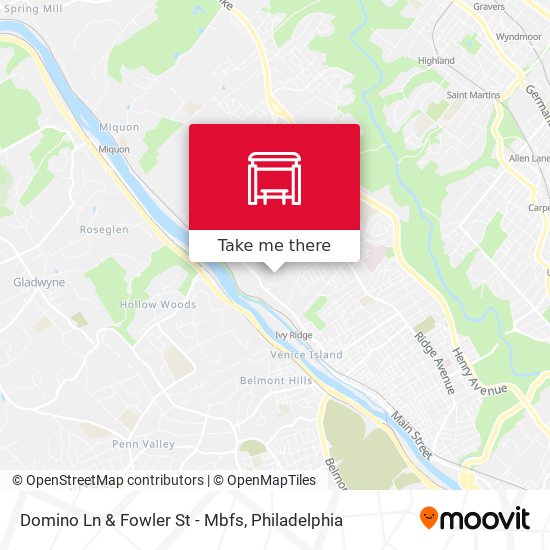 Mapa de Domino Ln & Fowler St - Mbfs