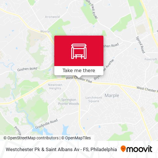 Mapa de Westchester Pk & Saint Albans Av - FS
